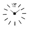 Настенные часы  3D   часы  наклейка "сделай сам"   XZ1.27 классические Черные