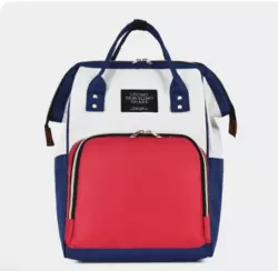 Сумка для мам, уличная сумка для мам и малышей, модная многофункциональная   TRAVELING SHAR бордово-синий