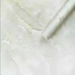 Пленка ПВХ самоклеющаяся кремовый мрамор 0,60М*2М