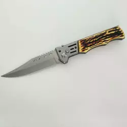 Раскладной нож костяная ручка 7-22 20 см