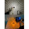 Настольная хрустальная  лампа с сенсорным управлением 3 вида цветов