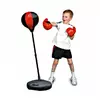 Детский боксерский набор на стойке (груша напольная с перчатками для детей)