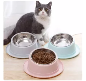 Миски для кошачьего корма, приподнятые миски для кошек и собак   приподнятая на 15 ° 20,5 см