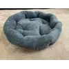 Лежанка пуфик для кошки собаки пушистая глубокая 40 см