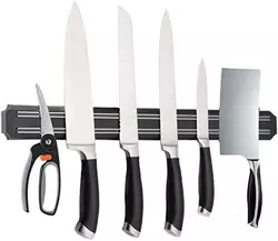 Магнитная рейка для ножей, инструментов 38 см