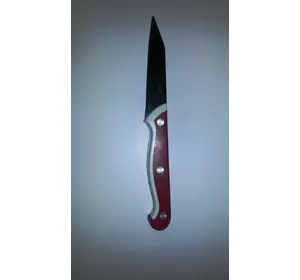 Нож металлический 20 см (красный)