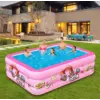 Портативный надувной бассейн для детей  размер 120*85*35