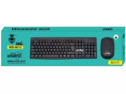 Беспроводной комплект клавиатуры и мышки Wireless suit WB-8012 24Ghz