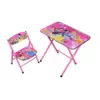 Детский складной столик и стул Bambi A19-MERM принцессы дисней