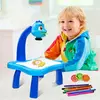 Детский стол проектор для рисования с подсветкой Синий