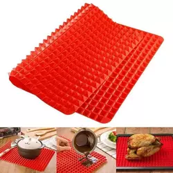 Кухонный силиконовый коврик для выпечки Пирамидка Pyramid Pan, Пирамид Пен коврик для духовки