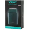 Электробритва VGR Professional Men's Shaver V-390 Green - стильная и удобная бритва для профессионального (80)