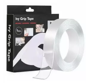 Многоразовая крепежная лента Ivy Grip Tape (длина 3 м, ширина 30 мм, толщина 2 мм) (200)