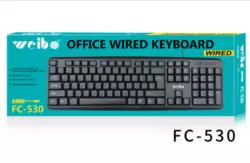 FC-530 Проводная клавиатура для компьютера M-200 универсальная