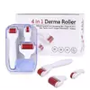 Мезороллер для лица и тела 4 в 1 Derma Roller (дермороллер)
