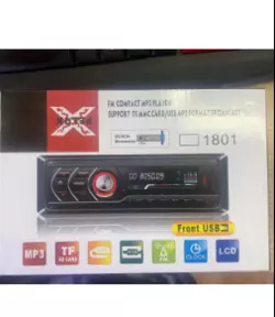 Автомагнитола 1DIN MP3 1801 RGB
