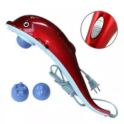 Дельфин Вибромассажер ручной массажер Ultra для тела, рук и ног большой