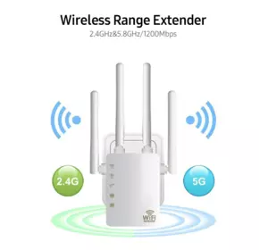 Wifi репитер, роутер   Wifi AP/Router/Repeater  поддерживает 2,4G и 5G до 1200 м
