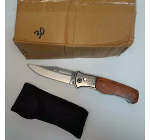 Автоматический карманный тактический нож Sevilian Wood 21 см