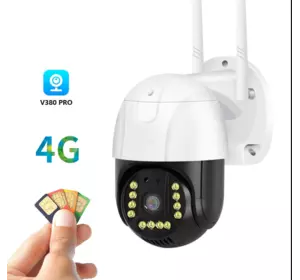 Наружная камера видеонаблюдения 4G C15X-Н-4G V380 Pro 1080p Cloud 4x Zoom Ip66  Программа - v380 pro (30)