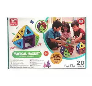 Магнитный конструктор Magical Magnet 20 деталей