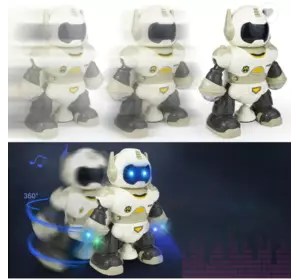 Танцующий светящийся робот Rotating Robot
