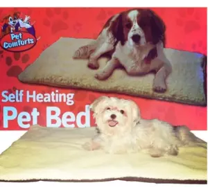 Подстилка для собак Pet Bed | Самонагревающийся коврик для животных | Спальное место для кошек    65 см х 45см