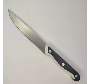 Кухонный нож универсальный 20,5 см  с черной ручной