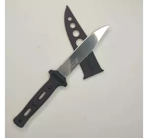 Нож  для метания с пластиковым чехлом  GOOD KNIFE  21 см