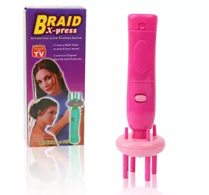 Электрическая машинка устройство для плетения косичек Braid X-press