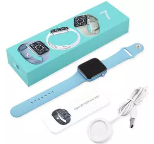 Смарт-часы Smart Watch Series 7 RED/BLUE/GREEN/SILVER / P47